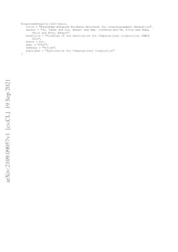 Knowledge-Enhanced Evidence Retrieval for Counterargument Generation