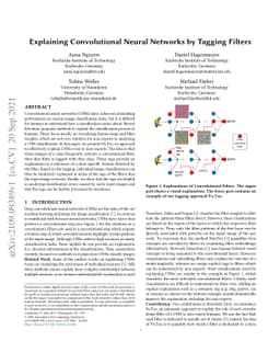 Explaining Convolutional Neural Networks by Tagging Filters