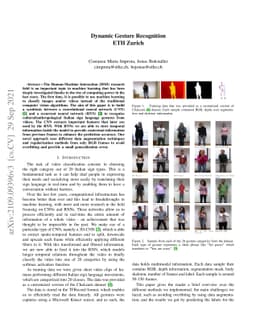 Dynamic Gesture Recognition