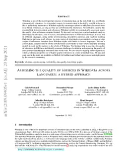 Assessing the quality of sources in Wikidata across languages: a hybrid
  approach