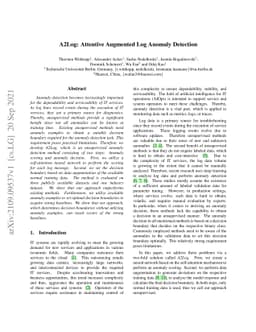A2Log: Attentive Augmented Log Anomaly Detection