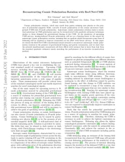 Reconstructing Cosmic Polarization Rotation with ResUNet-CMB