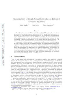 Transferability of Graph Neural Networks: an Extended Graphon Approach