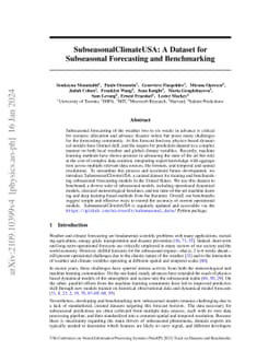 SubseasonalClimateUSA: A Dataset for Subseasonal Forecasting and
  Benchmarking