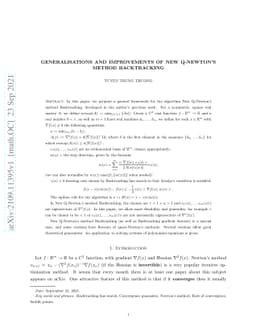 Generalisations and improvements of New Q-Newton's method Backtracking