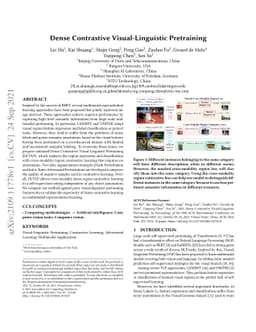Dense Contrastive Visual-Linguistic Pretraining