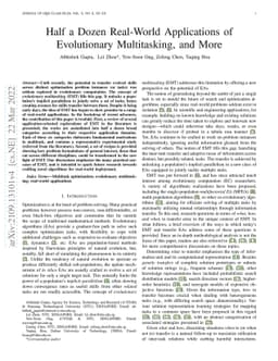 Half a Dozen Real-World Applications of Evolutionary Multitasking, and
  More