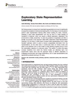 Exploratory State Representation Learning