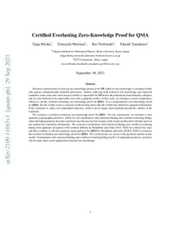 Certified Everlasting Zero-Knowledge Proof for QMA