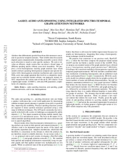 AASIST: Audio Anti-Spoofing using Integrated Spectro-Temporal Graph
  Attention Networks