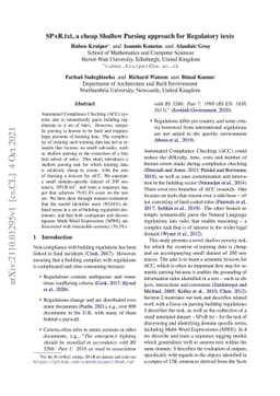 SPaR.txt, a cheap Shallow Parsing approach for Regulatory texts
