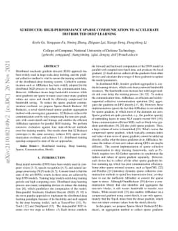 S2 Reducer: High-Performance Sparse Communication to Accelerate
  Distributed Deep Learning