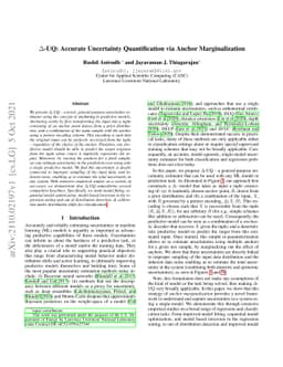 $Δ$-UQ: Accurate Uncertainty Quantification via Anchor
  Marginalization