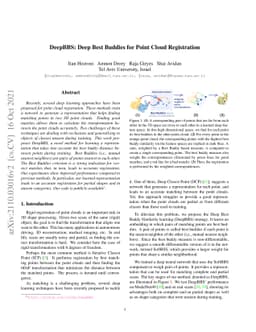DeepBBS: Deep Best Buddies for Point Cloud Registration