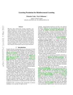 Learning Pessimism for Robust and Efficient Off-Policy Reinforcement
  Learning