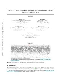 TranSalNet: Towards perceptually relevant visual saliency prediction