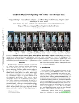MToFNet: Object Anti-Spoofing with Mobile Time-of-Flight Data