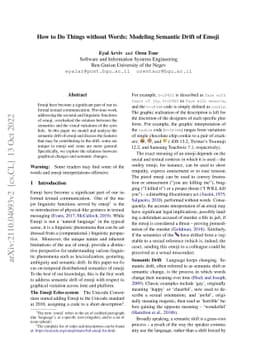 How to Do Things without Words: Modeling Semantic Drift of Emoji