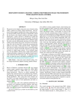 Deep Joint Source-Channel Coding for Wireless Image Transmission with
  Adaptive Rate Control