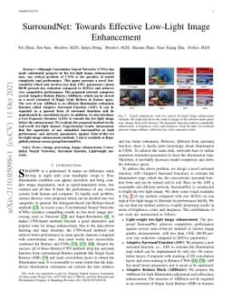 SurroundNet: Towards Effective Low-Light Image Enhancement