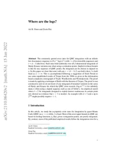 Where are the logs?