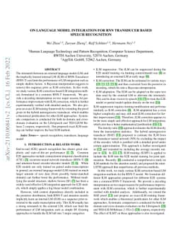 On Language Model Integration for RNN Transducer based Speech
  Recognition