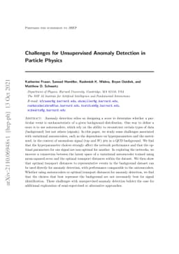 Challenges for Unsupervised Anomaly Detection in Particle Physics