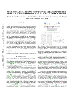 Multi-ACCDOA: Localizing and Detecting Overlapping Sounds from the Same
  Class with Auxiliary Duplicating Permutation Invariant Training