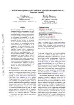 LAGr: Labeling Aligned Graphs for Improving Systematic Generalization in
  Semantic Parsing