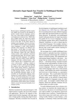 Alternative Input Signals Ease Transfer in Multilingual Machine
  Translation