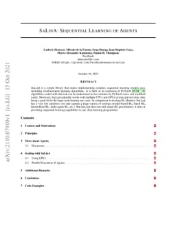 SaLinA: Sequential Learning of Agents