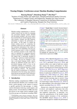 Tracing Origins: Coreference-aware Machine Reading Comprehension