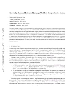 Knowledge Enhanced Pretrained Language Models: A Compreshensive Survey