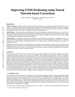 Improving GNSS Positioning using Neural Network-based Corrections