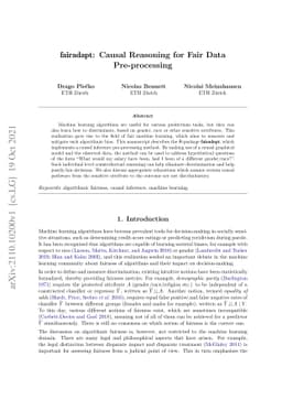 fairadapt: Causal Reasoning for Fair Data Pre-processing
