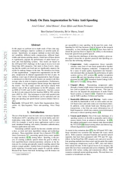 A Study On Data Augmentation In Voice Anti-Spoofing