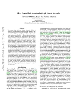 SEA: Graph Shell Attention in Graph Neural Networks