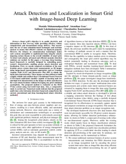 Attack Detection and Localization in Smart Grid with Image-based Deep
  Learning