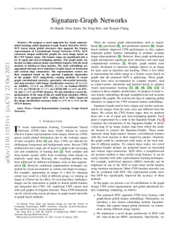 Signature-Graph Networks