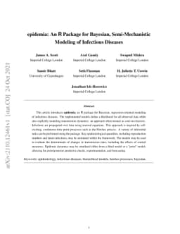 Epidemia: An R Package for Semi-Mechanistic Bayesian Modelling of
  Infectious Diseases using Point Processes