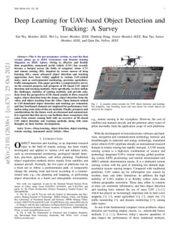 Deep Learning for UAV-based Object Detection and Tracking: A Survey