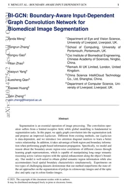 BI-GCN: Boundary-Aware Input-Dependent Graph Convolution Network for
  Biomedical Image Segmentation