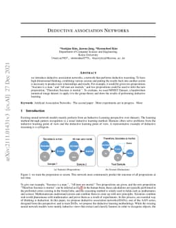 Deductive Association Networks