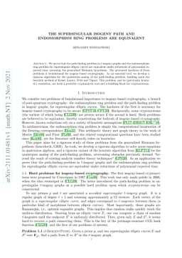The supersingular isogeny path and endomorphism ring problems are
  equivalent