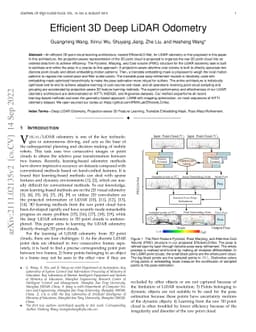 Efficient 3D Deep LiDAR Odometry