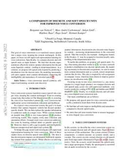 A Comparison of Discrete and Soft Speech Units for Improved Voice
  Conversion