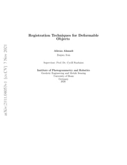 Registration Techniques for Deformable Objects