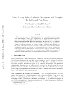 Proper Scoring Rules, Gradients, Divergences, and Entropies for Paths
  and Time Series