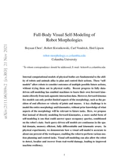 Full-Body Visual Self-Modeling of Robot Morphologies