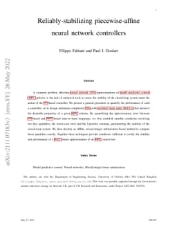 Reliably-stabilizing piecewise-affine neural network controllers